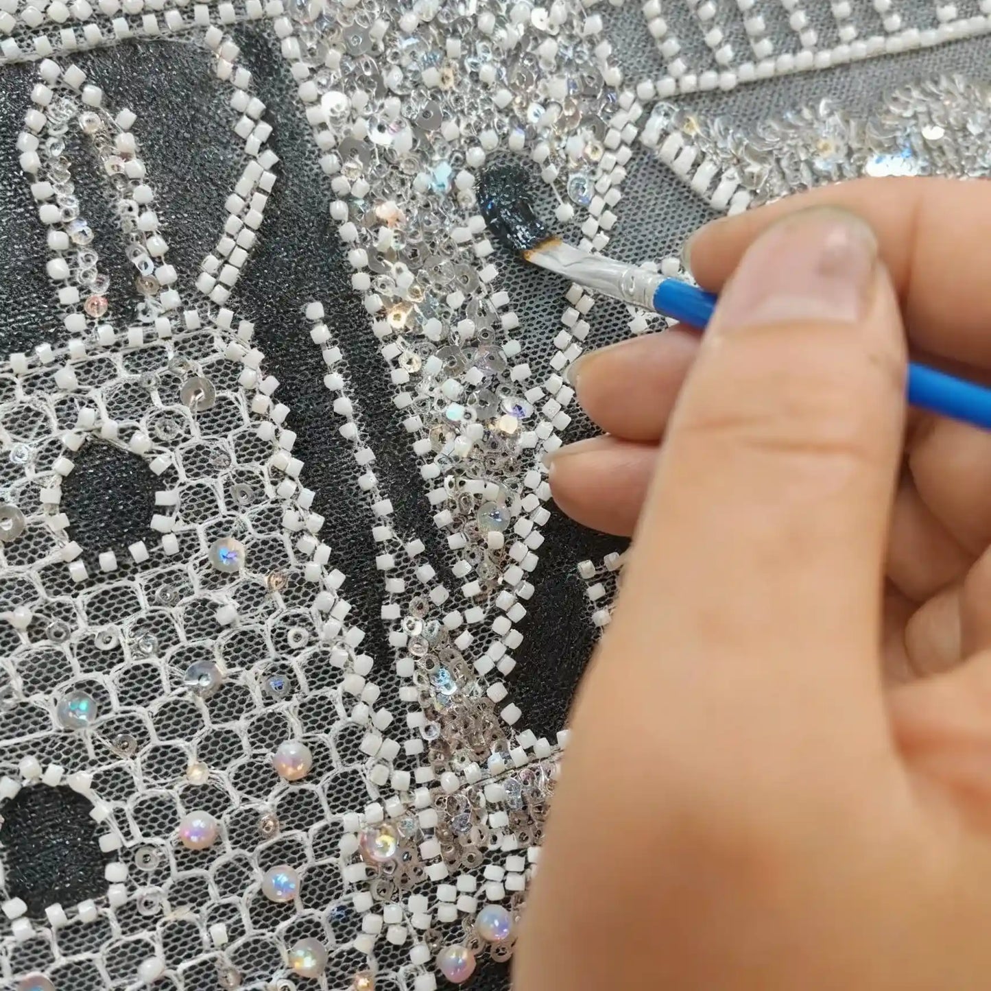 DIY Castle Pattern Wall Art